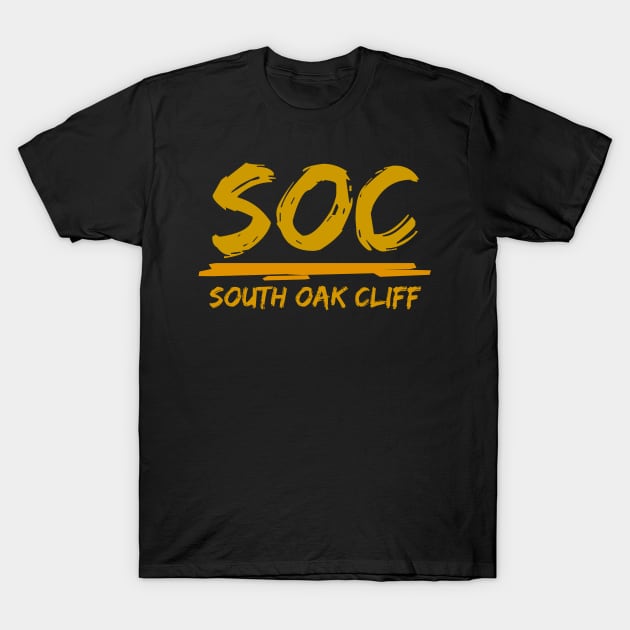 South Oak Cliff SOC T-Shirt by LefTEE Designs